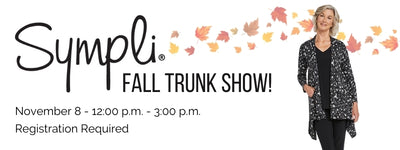 Come to a Sympli Trunk Show At WIGG