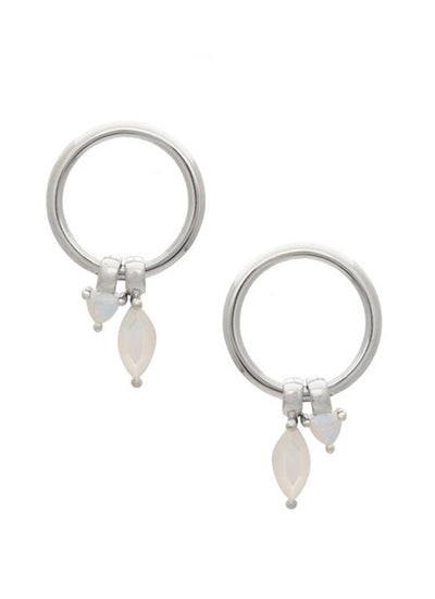 Sarah Mulder Cali Earrings in Silver
